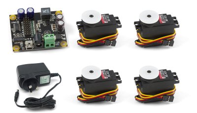 PhidgetAdvancedServo Kit 4-Motor