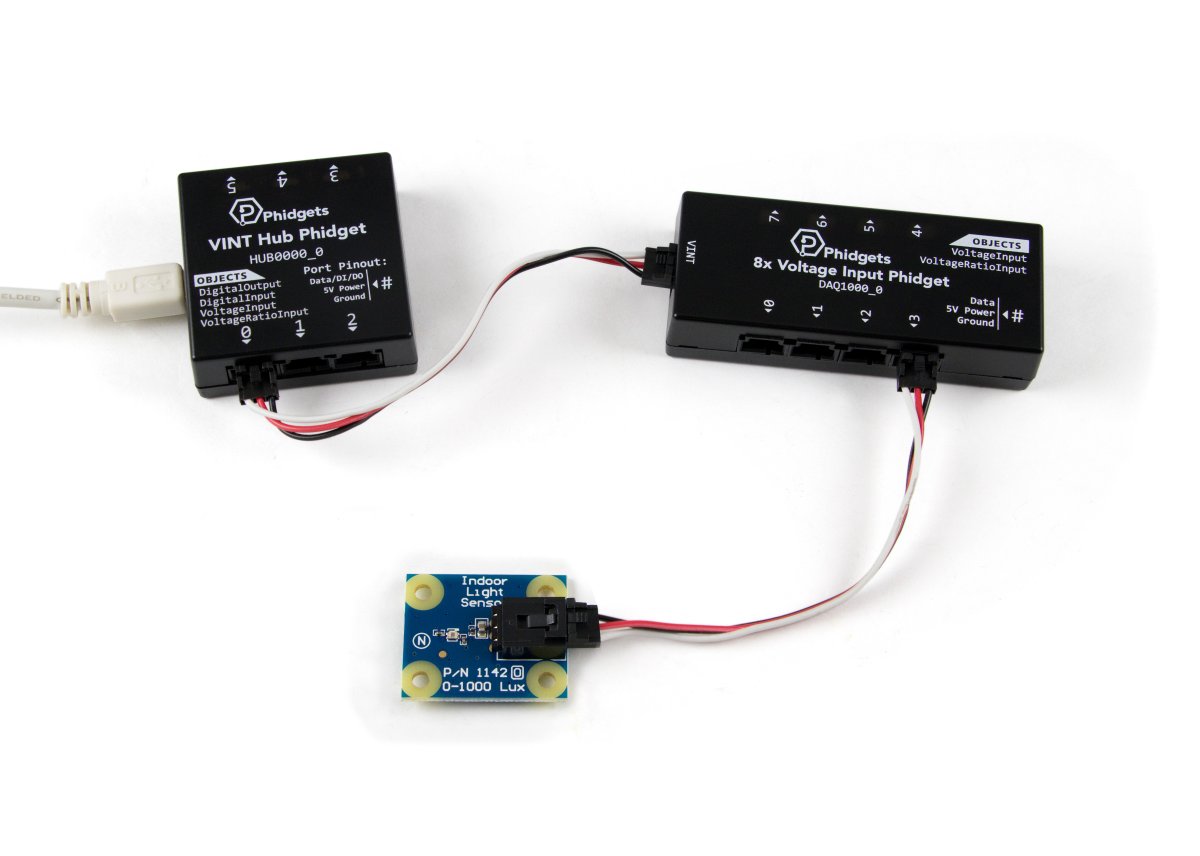 Light Sensor 1000 lux 1142_0 at Phidgets