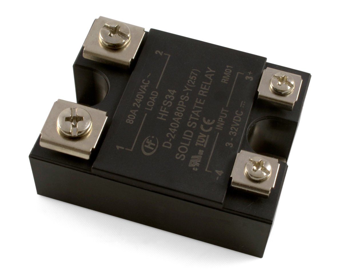 AC Solid State Relay 120V 50A 3954_0 at Phidgets