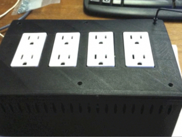 Web enabled powerstrip using phidgets and raspberry pi