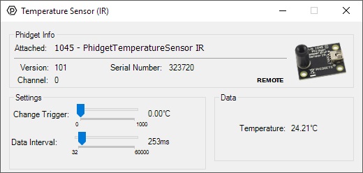 Phidget 1045/_1 TemperatureSensor IR