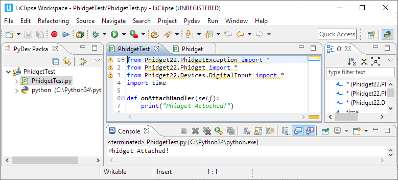 Python Sample Code Windows LiClipse.png