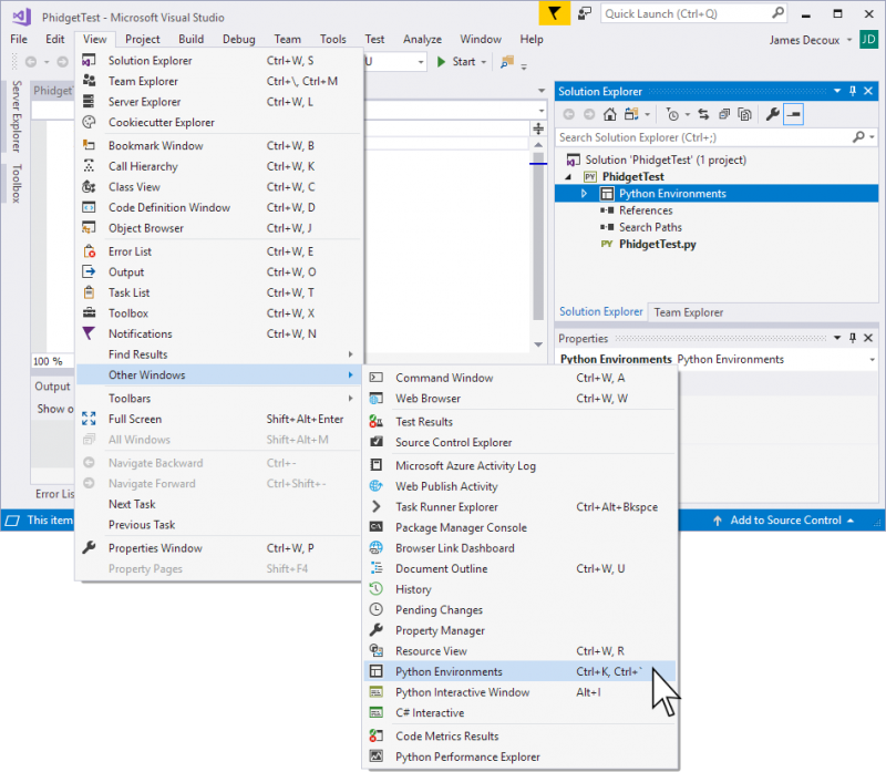 VisualStudio PythonEnvironments.png