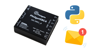 Send an Email From the Phidget SBC4 With Python