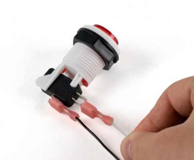 Plug the Button Cable onto the Switch or Button Plug the Button Cable onto the Switch or Button