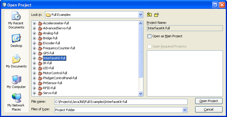 Open Project