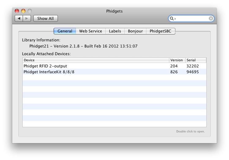 OS X PreferencePane General