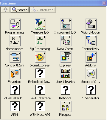 Phidgets LabVIEW Library