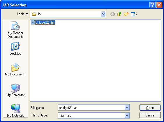Add Jar