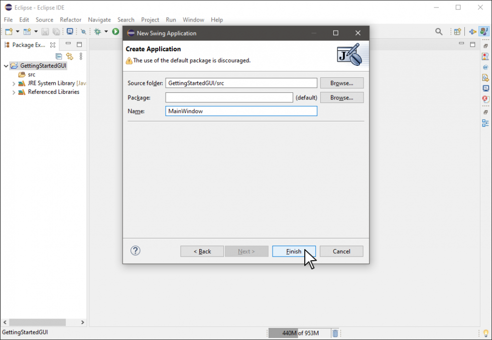 Java - Graphical User Interfaces - Phidgets