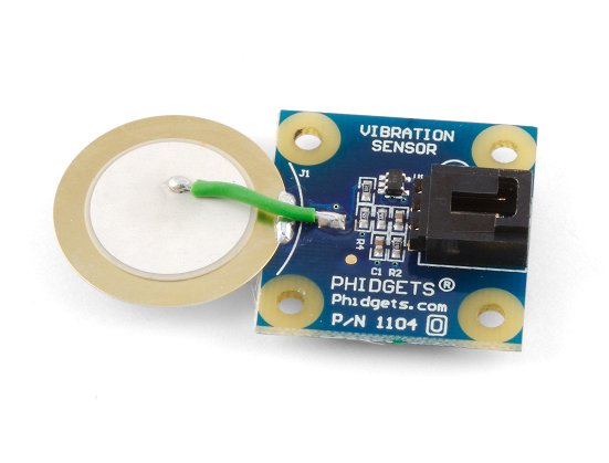 Piezoelectric vibration sensor