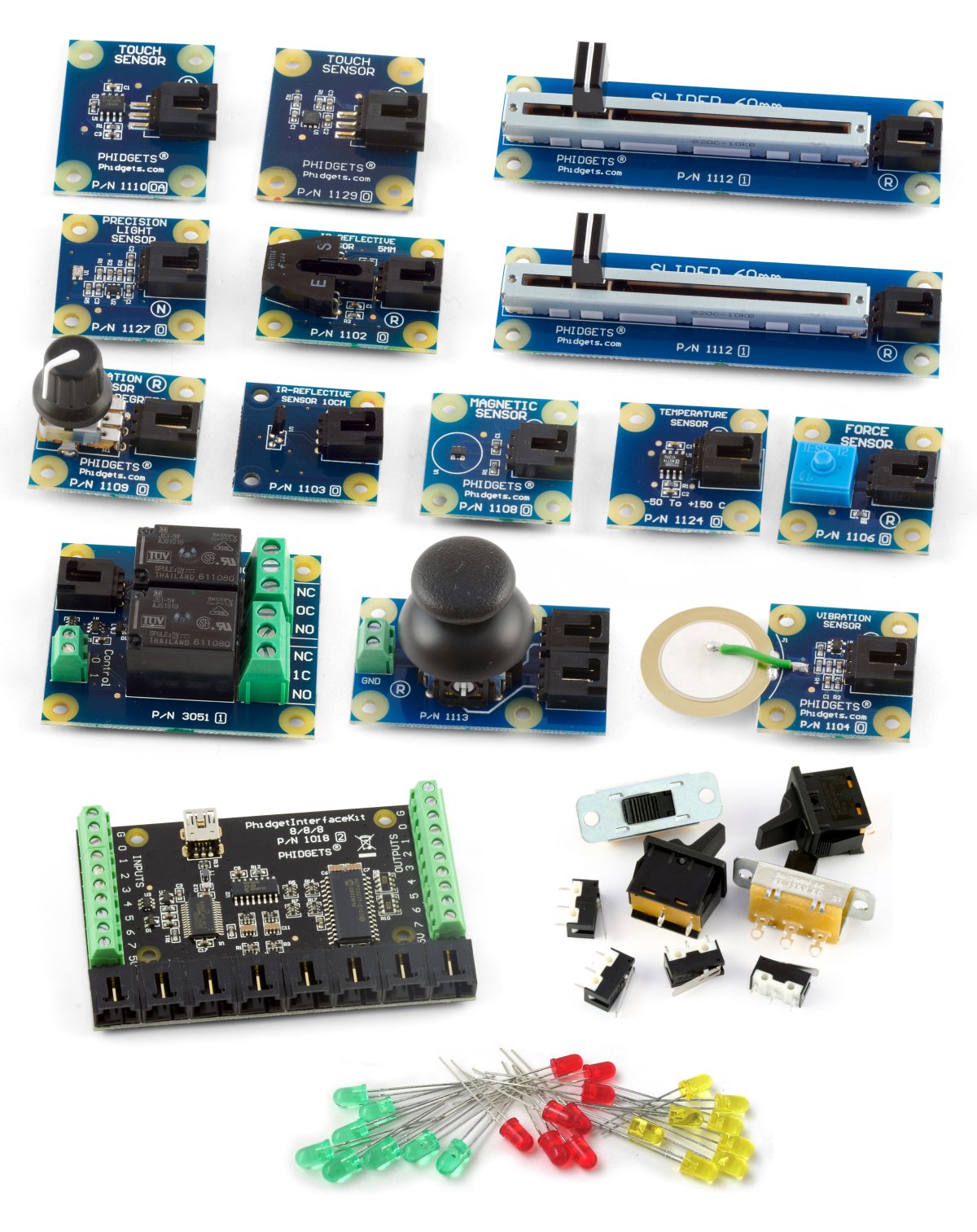 Phidget Interface Kit Package 2 2006_1 at Phidgets