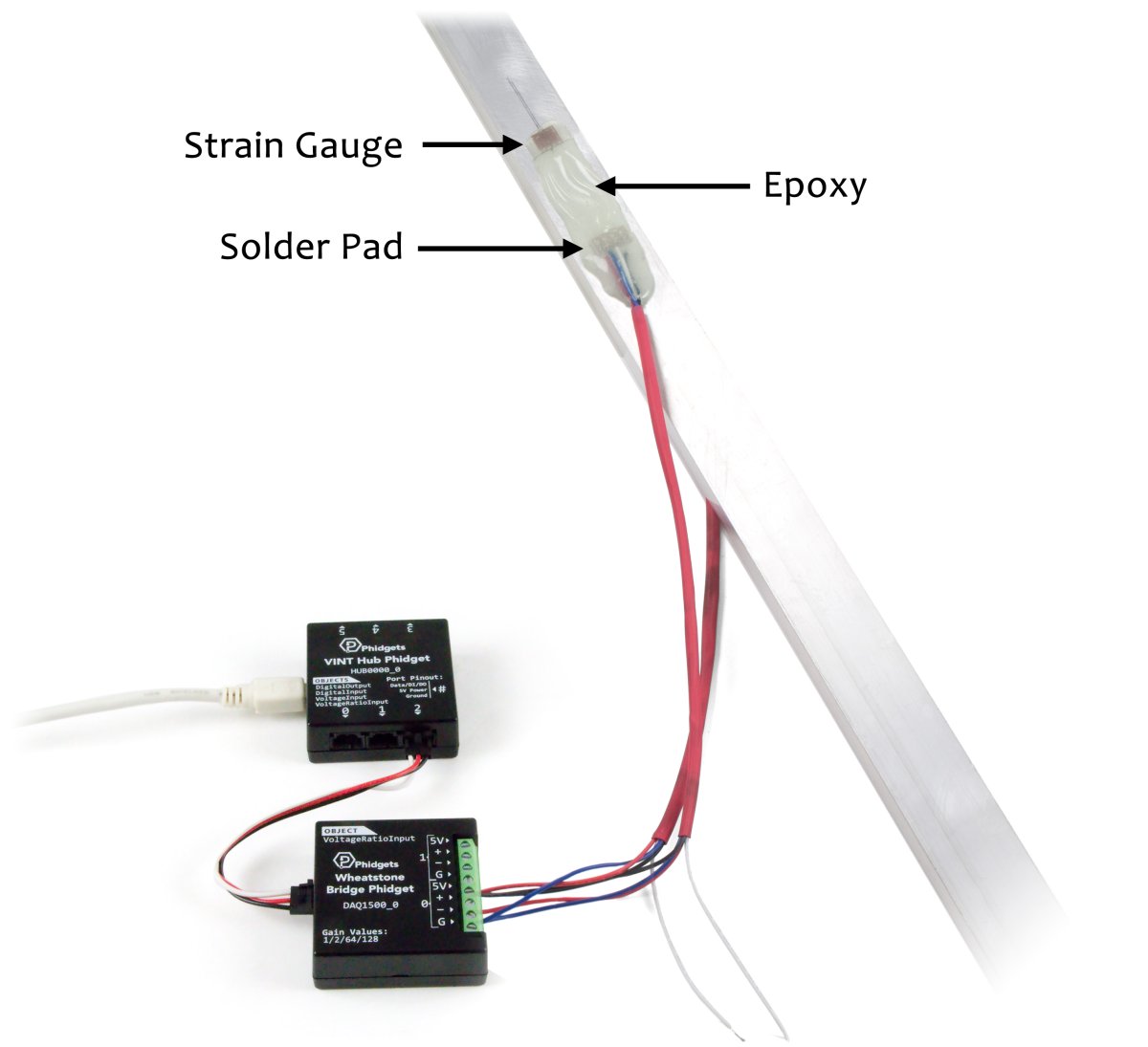 Half bridge Steel Strain Gauge Bag Of 2 3144 0 At Phidgets