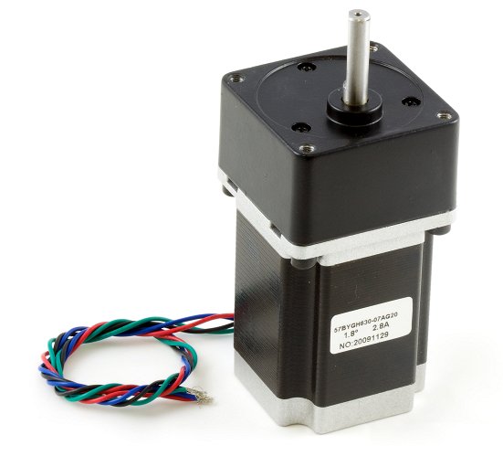 3310_0 - 57BYG630-07AG20 NEMA-23 Bipolar 20:1 Gearbox Stepper