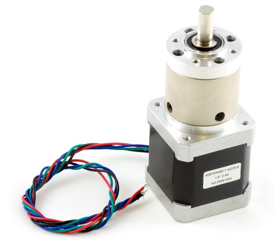 3312_0 - 42BYGHW811-AG26.8 NEMA-17 Bipolar 26.8:1 Planetary Gearbox Stepper