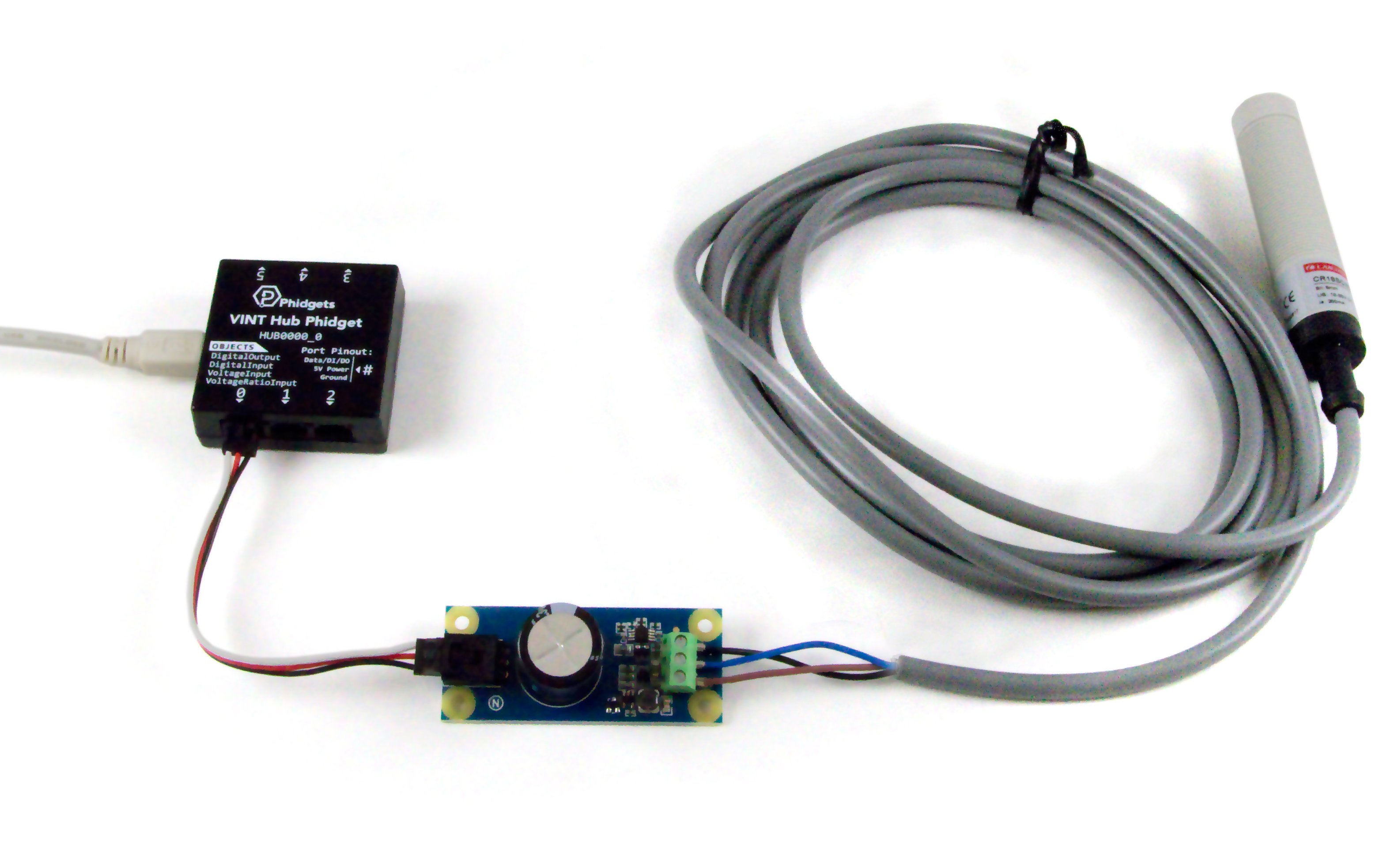 Original LANBAO Proximity Switch LR18XCN08LUM Induction Sensor 