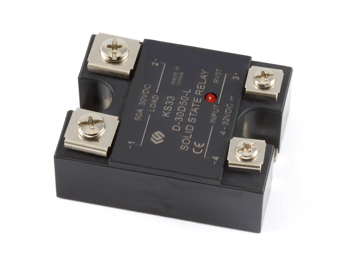 DC Solid State Relay - 30V 50A - 3950_0 at Phidgets