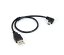 Mini-USB Cable 28cm Right Angle