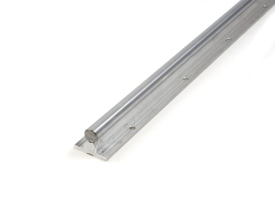 12mm linear shaft with support rail