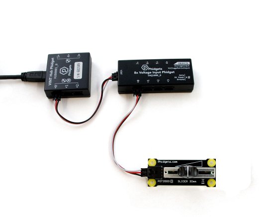 Using the POT2000_0 with a DAQ1000