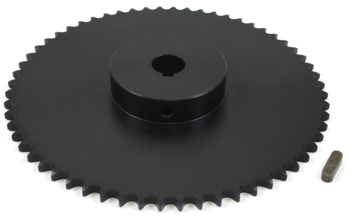 40 Roller Chain Sprocket, Type B, 11 Tooth, 1/2″ ID 40BS12H-1/2