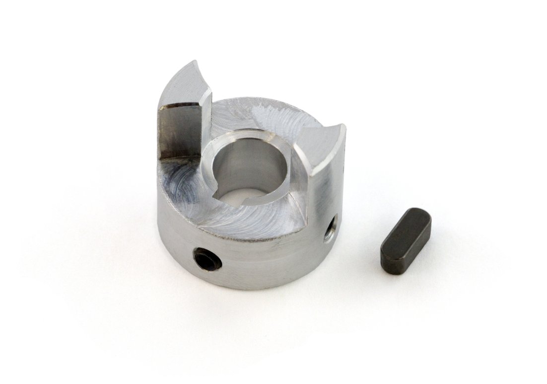 Jaw Coupling Half 10mm Series 12 4mm Keyway TRM4315_1 Phidgets